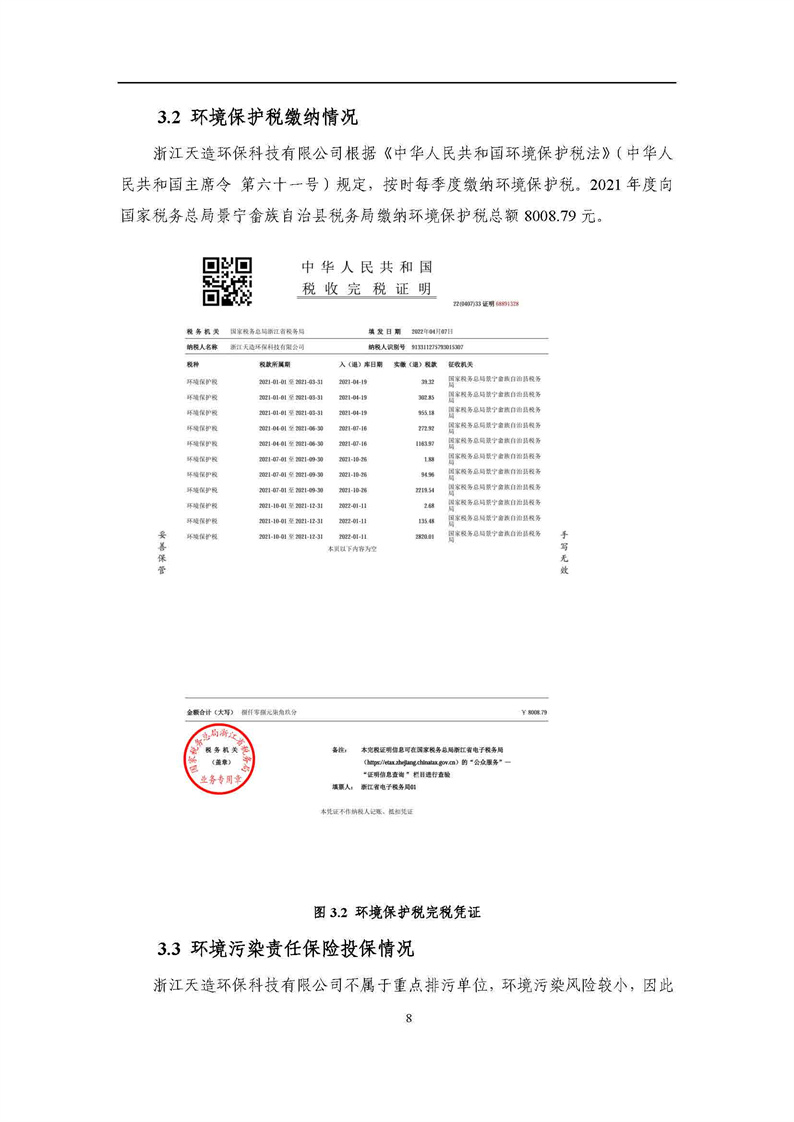 2021年度企业环境信息依法披露年度报告